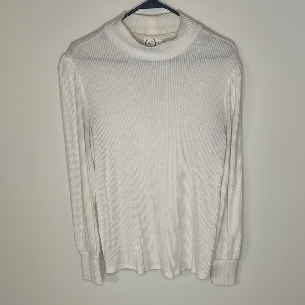 Maurices Cream Turtleneck Sweater